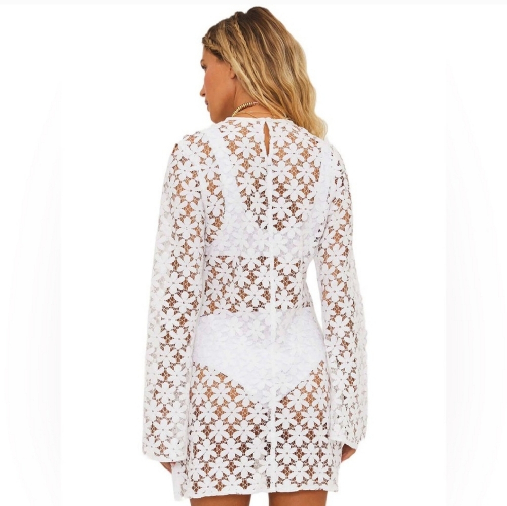 Beach Riot White Floral Swim Coverup - Picture 6 of 12